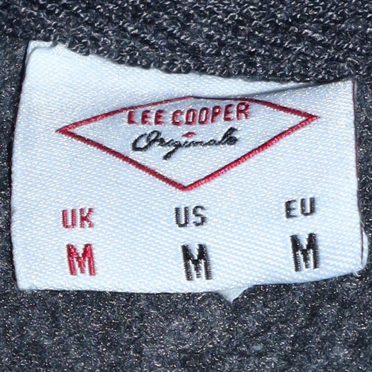 Mens UK Size M Lee Cooper Black Pullover Hoodie