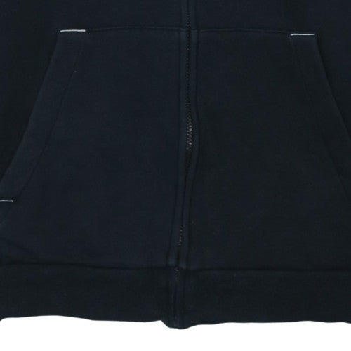 Mens UK Size 2XL PUMA Black Full Zip Hoodie