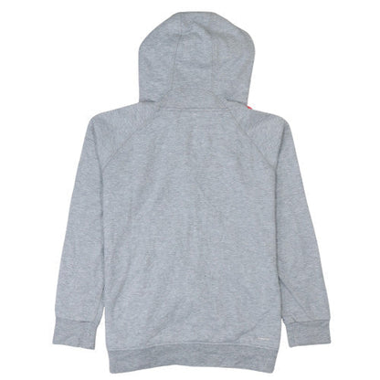 Womens UK Size M adidas Grey Full Zip Hoodie