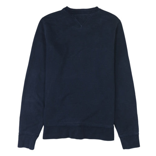Mens UK Size M Tommy Hilfiger Blue Pullover Sweatshirt