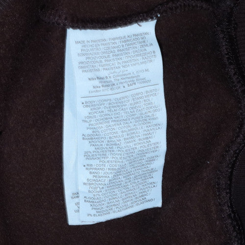 Womens UK Size S Nike Brown Pullover Sweatshirt
