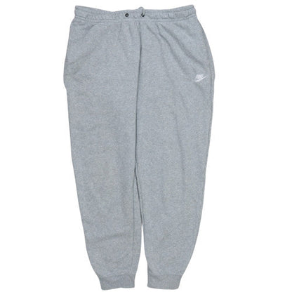 Nike Men's Grey Regular Fit Sweatpants Size L with Logo