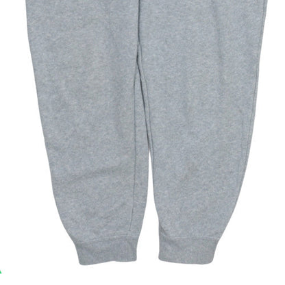 Nike Men's Grey Regular Fit Sweatpants Size L with Logo