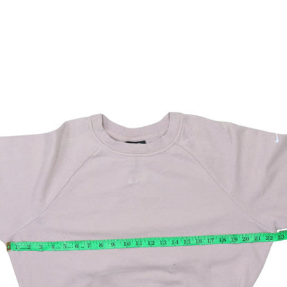 Womens UK Size S Nike Beige Pullover Sweatshirt