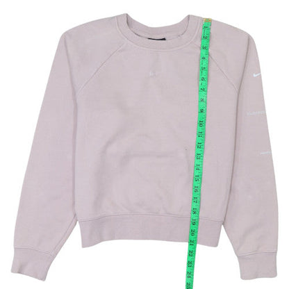 Womens UK Size S Nike Beige Pullover Sweatshirt