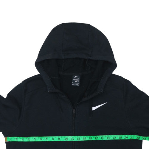 Mens UK Size M Nike Black Full Zip Hoodie