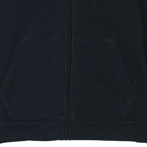 Mens UK Size M Nike Black Full Zip Hoodie