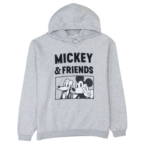 Womens UK Size M Disney Grey Pullover Hoodie