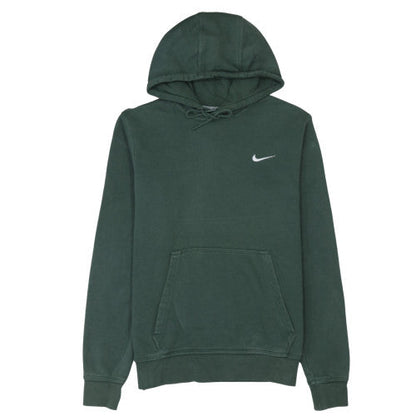 Mens UK Size M Nike Green Pullover Hoodie