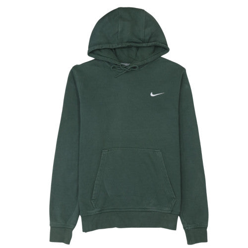 Mens UK Size M Nike Green Pullover Hoodie