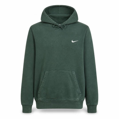 Mens UK Size M Nike Green Pullover Hoodie