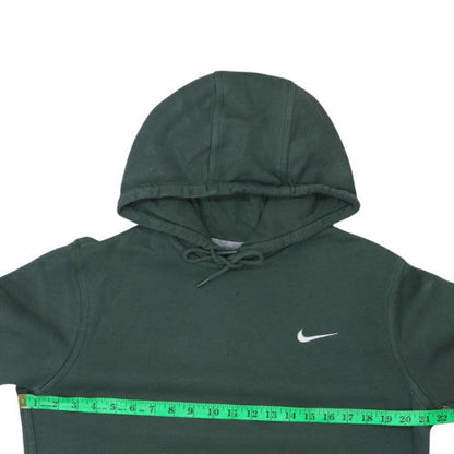 Mens UK Size M Nike Green Pullover Hoodie