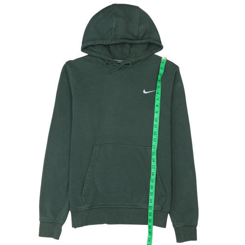 Mens UK Size M Nike Green Pullover Hoodie