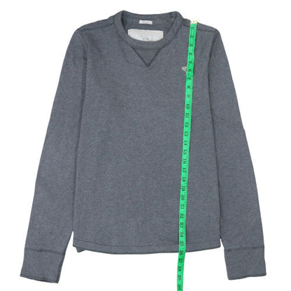 Mens UK Size L Abercrombie & Fitch Grey Pullover Sweatshirt