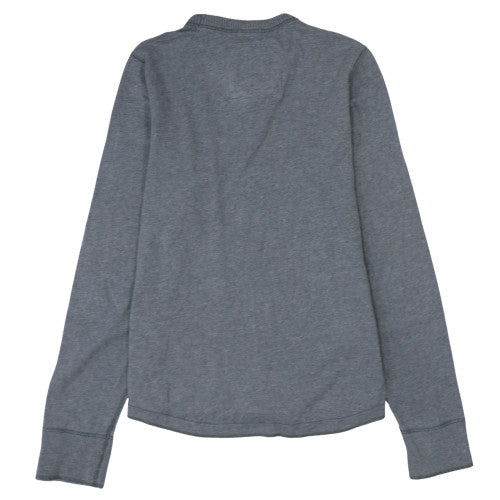 Mens UK Size L Abercrombie & Fitch Grey Pullover Sweatshirt