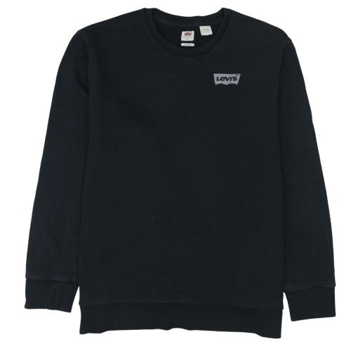 Mens UK Size XL Levi's Black Pullover Sweatshirt