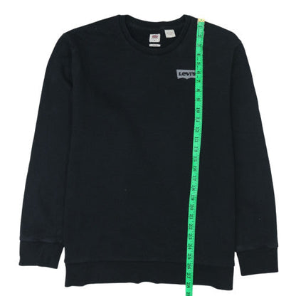 Mens UK Size XL Levi's Black Pullover Sweatshirt