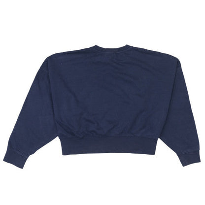 Womens UK Size 12 adidas Blue Pullover Sweatshirt