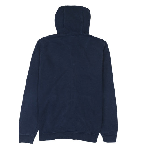 Mens UK Size M Nike Blue Full Zip Hoodie