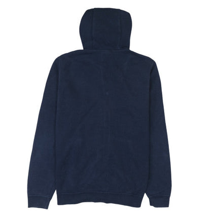 Mens UK Size M Nike Blue Full Zip Hoodie