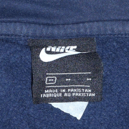 Mens UK Size M Nike Blue Full Zip Hoodie