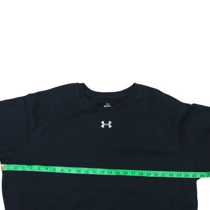 Womens UK Size XL Under armour Black Pullover Sweatshirt
