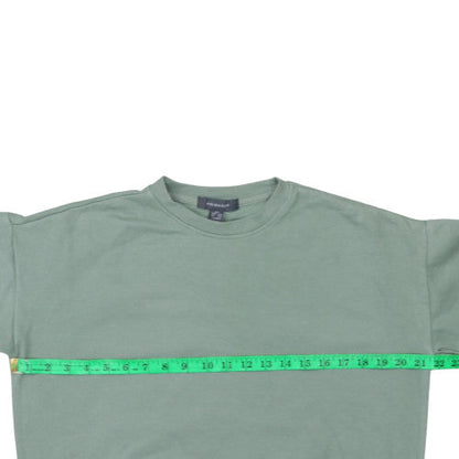 Womens UK Size 2XS Primark Green Pullover Sweatshirt