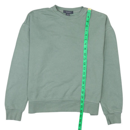 Womens UK Size 2XS Primark Green Pullover Sweatshirt