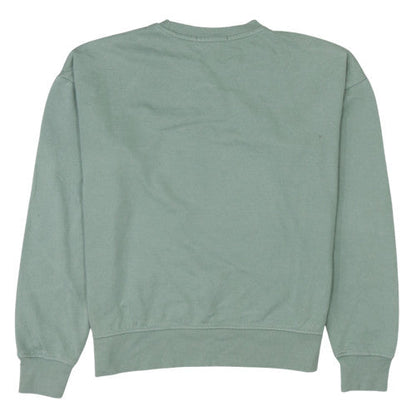 Womens UK Size 2XS Primark Green Pullover Sweatshirt
