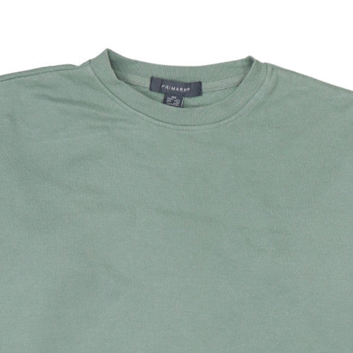 Womens UK Size 2XS Primark Green Pullover Sweatshirt
