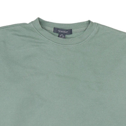Womens UK Size 2XS Primark Green Pullover Sweatshirt