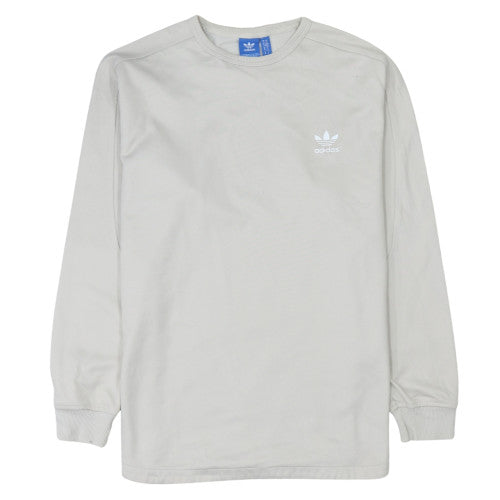 Mens UK Size M adidas Beige Pullover Sweatshirt
