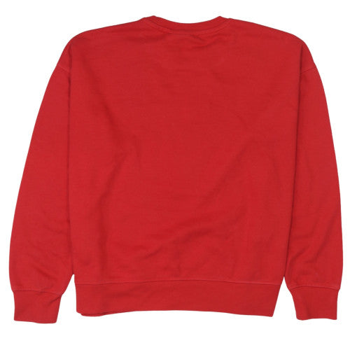 Womens UK Size M Primark Red Pullover Sweatshirt