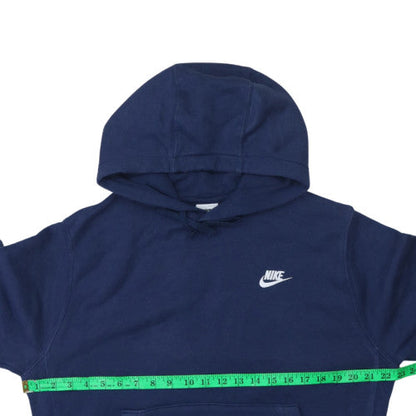 Mens UK Size M Nike Blue Pullover Hoodie