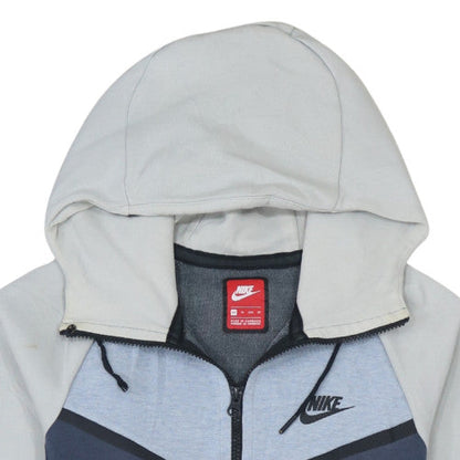 Mens UK Size XS Nike Grey Full Zip Hoodie
