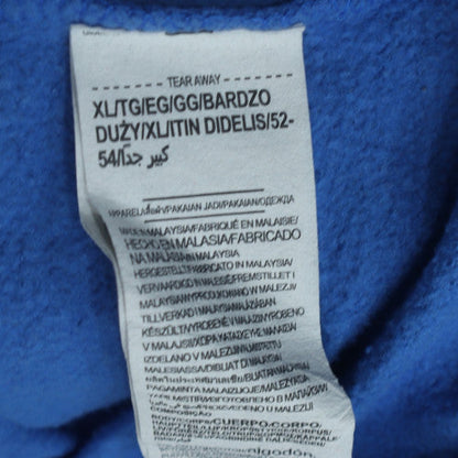 Mens UK Size XL Under armour Blue Full Zip Hoodie