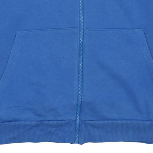 Mens UK Size XL Under armour Blue Full Zip Hoodie