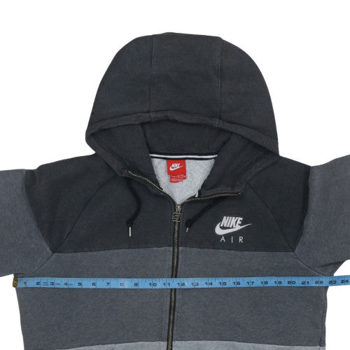 Mens UK Size M Nike Grey Full Zip Hoodie