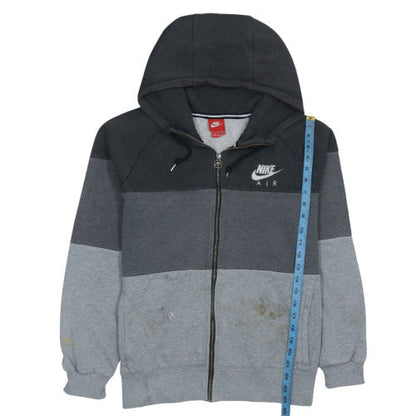 Mens UK Size M Nike Grey Full Zip Hoodie