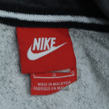 Mens UK Size M Nike Grey Full Zip Hoodie