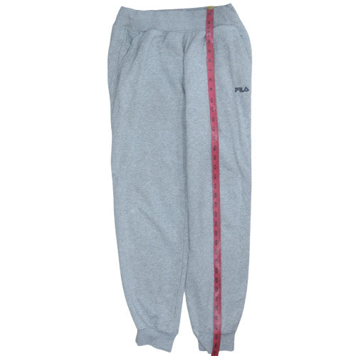 Mens UK Size S FILA Regular Fit Jogger Grey Trousers