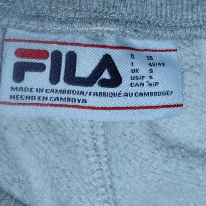 Mens UK Size S FILA Regular Fit Jogger Grey Trousers