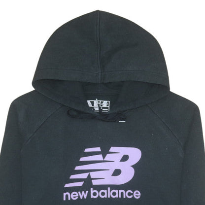 Womens UK Size L New Balance Black Pullover Hoodie