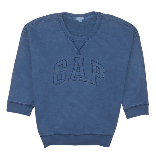 Womens UK Size 12 Gap Blue Pullover Sweatshirt