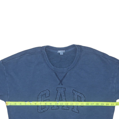 Womens UK Size 12 Gap Blue Pullover Sweatshirt