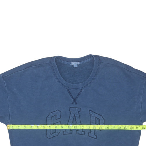 Womens UK Size 12 Gap Blue Pullover Sweatshirt