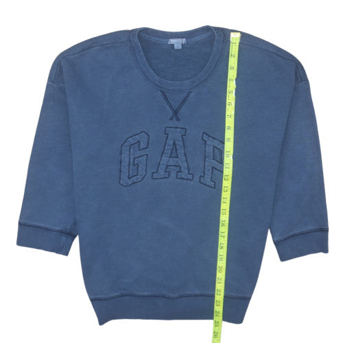 Womens UK Size 12 Gap Blue Pullover Sweatshirt
