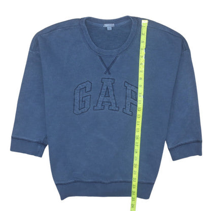Womens UK Size 12 Gap Blue Pullover Sweatshirt