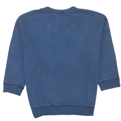 Womens UK Size 12 Gap Blue Pullover Sweatshirt