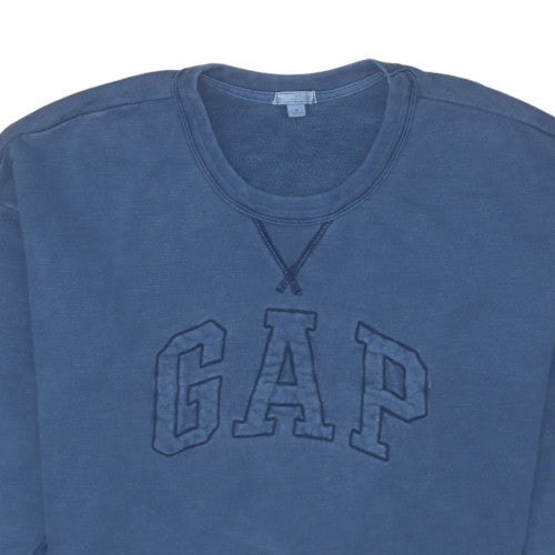 Womens UK Size 12 Gap Blue Pullover Sweatshirt